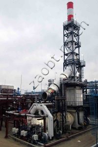 Incinerator I-1 for Omsk Refinery