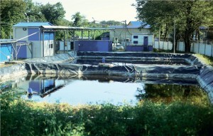 Landfill leachate and industrial effluents purification