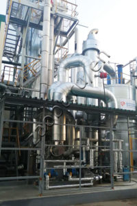 Unit for formaldehyde plant capacity increase